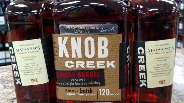 Maisano Hand Select Knob Creek Single Barrel Bourbon